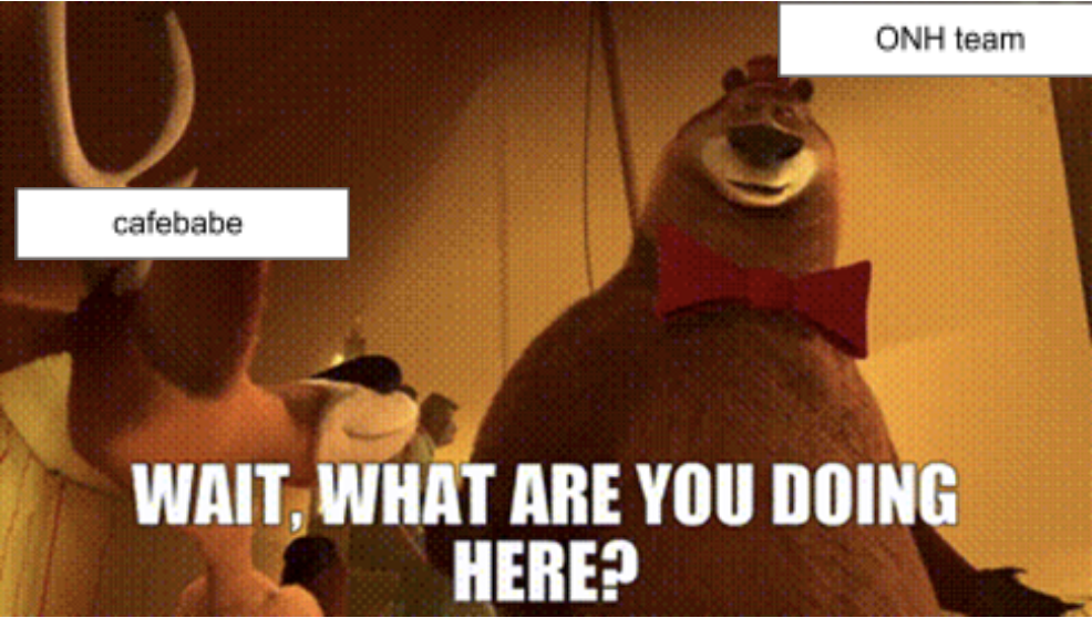 Wait what are you doing here meme